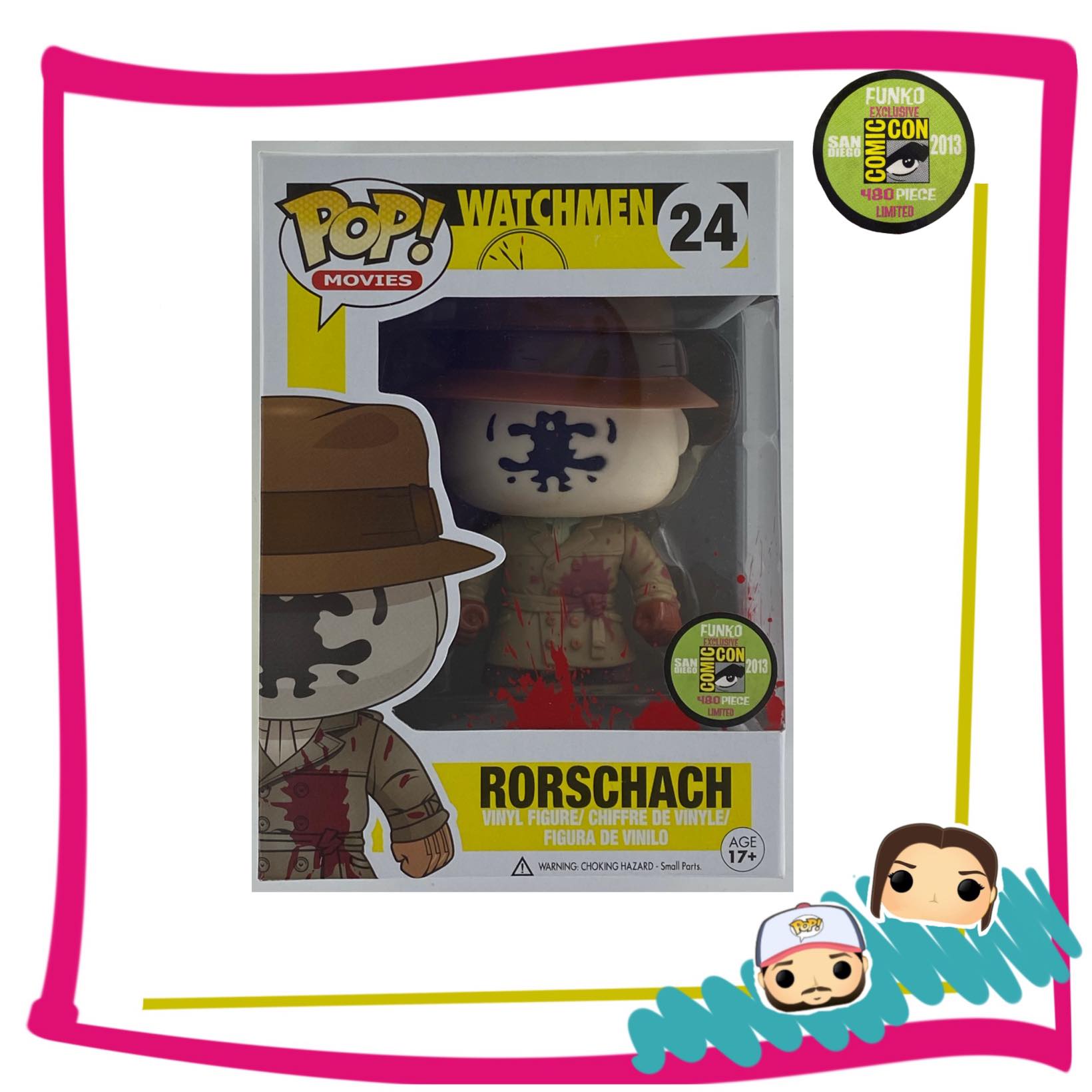 Rorschach funko clearance pop