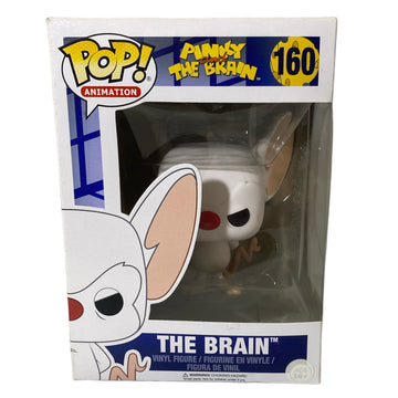 Pinky And The Brain #160 The Brain Funko Pop (Imperfect Box)
