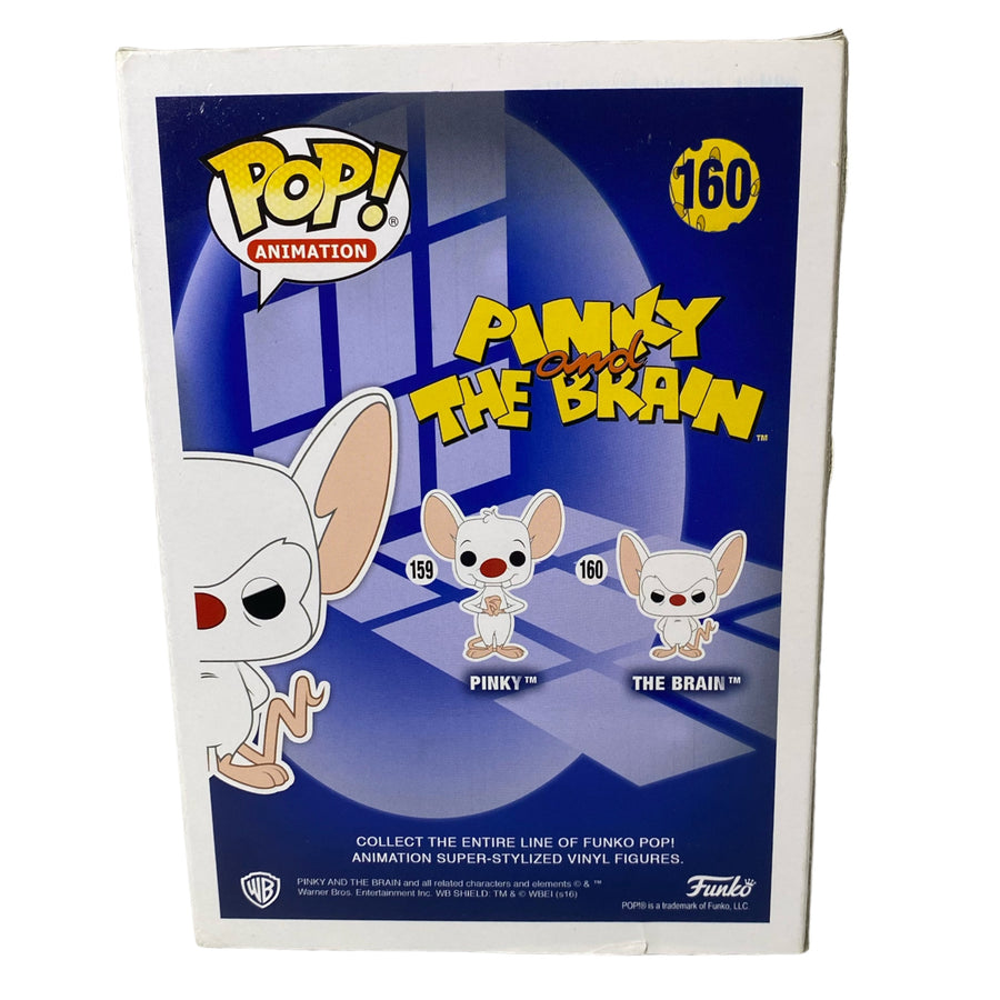 Pinky And The Brain #160 The Brain Funko Pop (Imperfect Box)