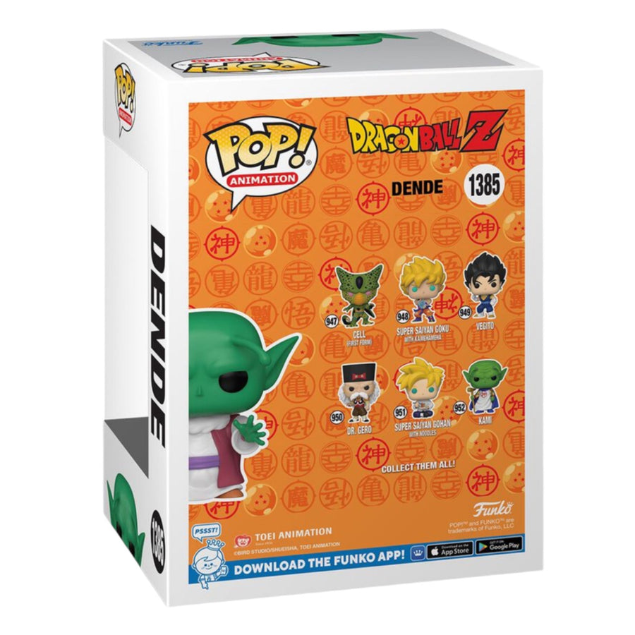 Dragon Ball Z #1385 Dende FYE Exclusive Funko Pop (Imperfect Box)