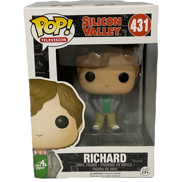 Silicon Valley #431 Richard Funko Pop (Imperfect Box)