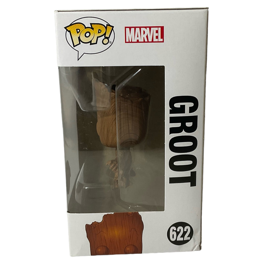 Marvel Guardians Of The Galaxy #622 Groot Special edition Funko Pop (Imperfect Box)