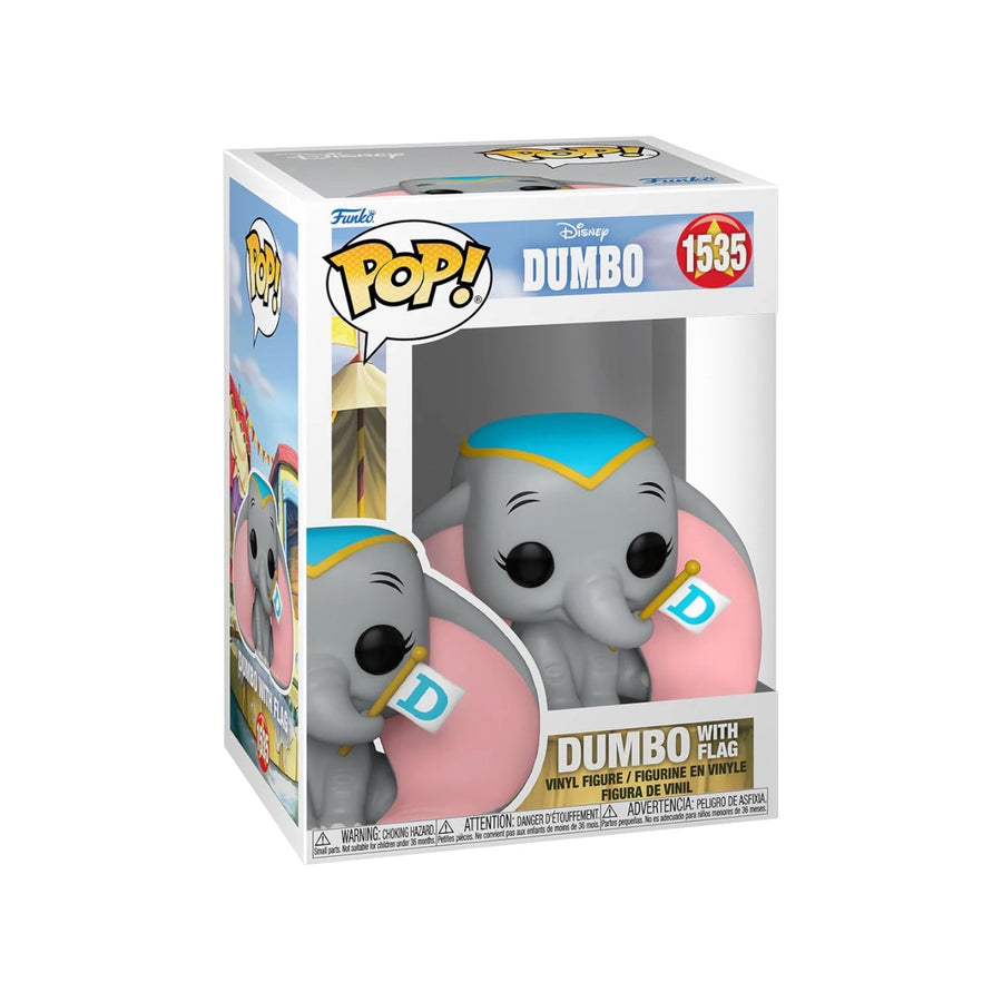 Disney #1535 Dumbo With Flag Funko Pop