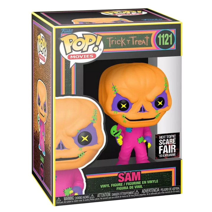 Trick ‘R Treat - Sam (Blacklight) #1121 Hot topic Scare Fair Exclusive Funko Pop