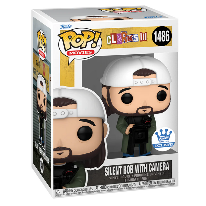 Clerks III - Silent Bob with Camera #1486 Funko Shop Exclusive Funko Pop