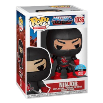 Masters of the Universe #1036 Ninjor Toy Tokyo NYCC 2020 Exclusive Funko Pop