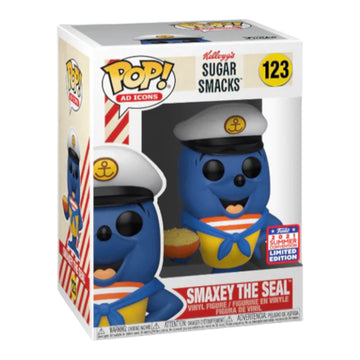 Ad Icons #123 Kellogg’s Smaxey The Seal 2021 Summer Convention Exclusive Funko Pop