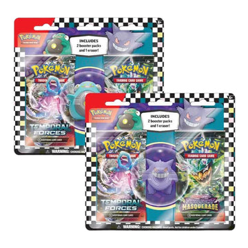 Pokémon TCG Back to School Eraser Blister (Gengar/Bellibolt)