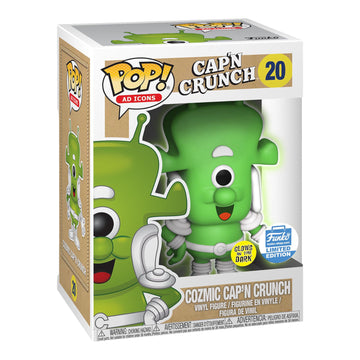 Ad Icons #20 Cozmic Cap’n Crunch (GITD) Funko Shop Exclusive Funko Pop