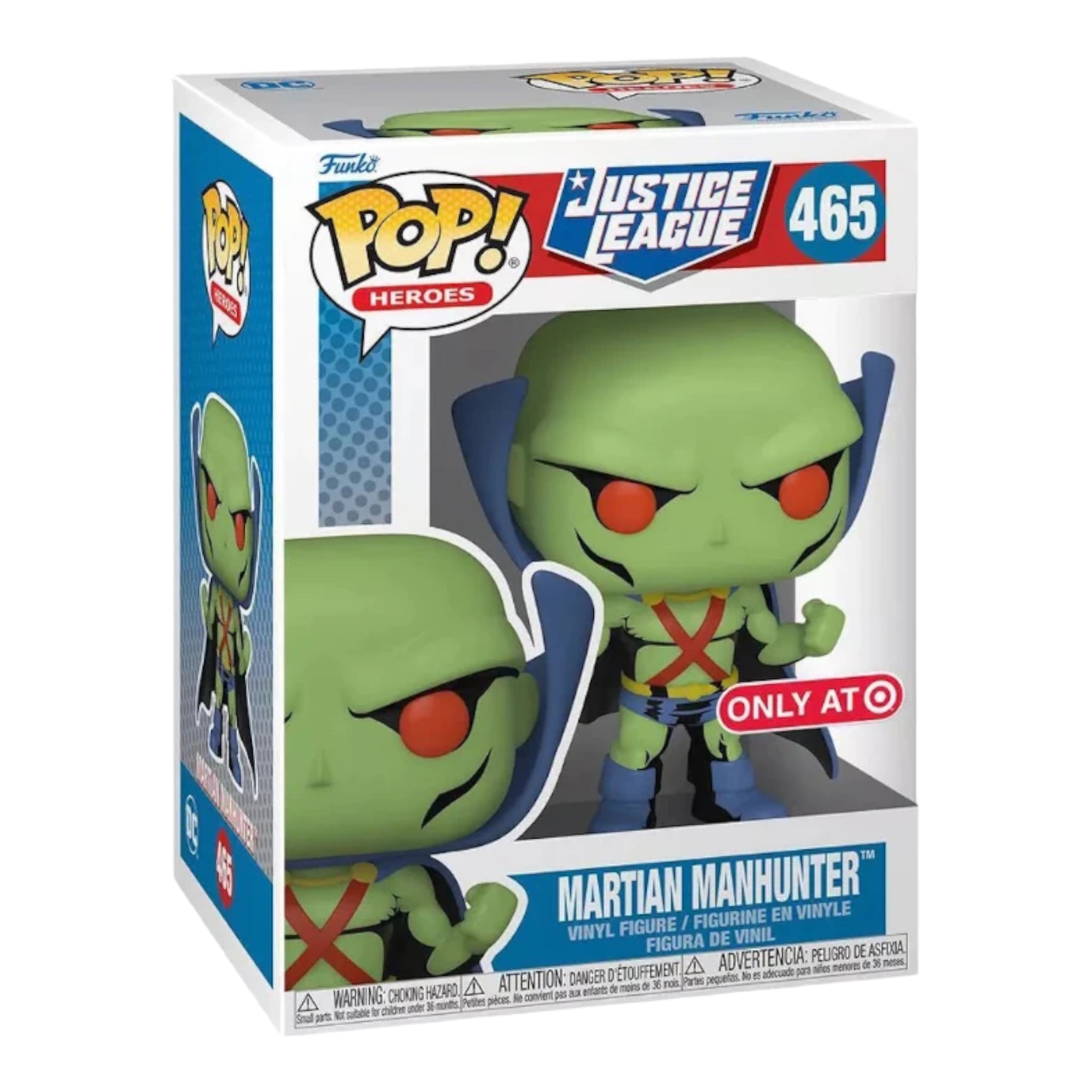 DC Justice League #465 Martian Manhunter Target Exclusive Funko Pop ...