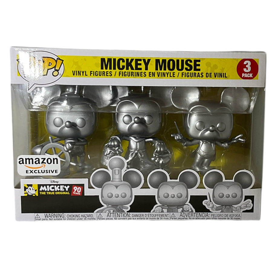 Mickey Mouse Amazon Exclusive Funko Pop 3 Pack