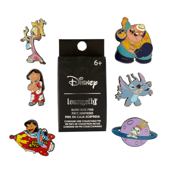 Disney Lilo &amp; Stitch Space Adventure Loungefly Blind Box Enamel Pin