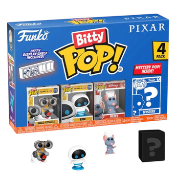 Funko Bitty Pop Disney Pixar Wall-E 4 pack