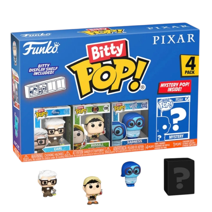 Funko Bitty Pop Disney Pixar Carl 4 pack