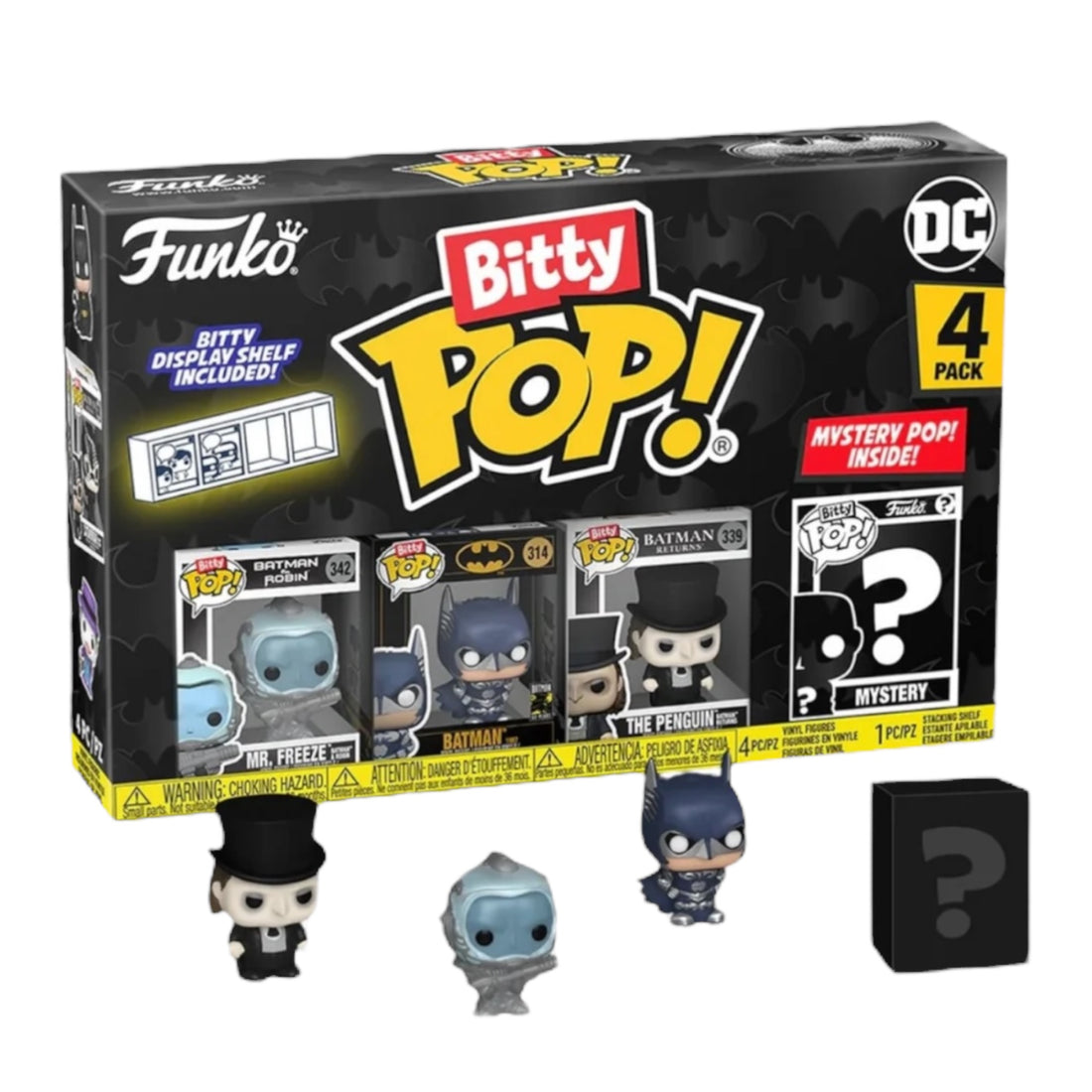 Funko Bitty Pop Batman 85th Mr Freeze 4 pack