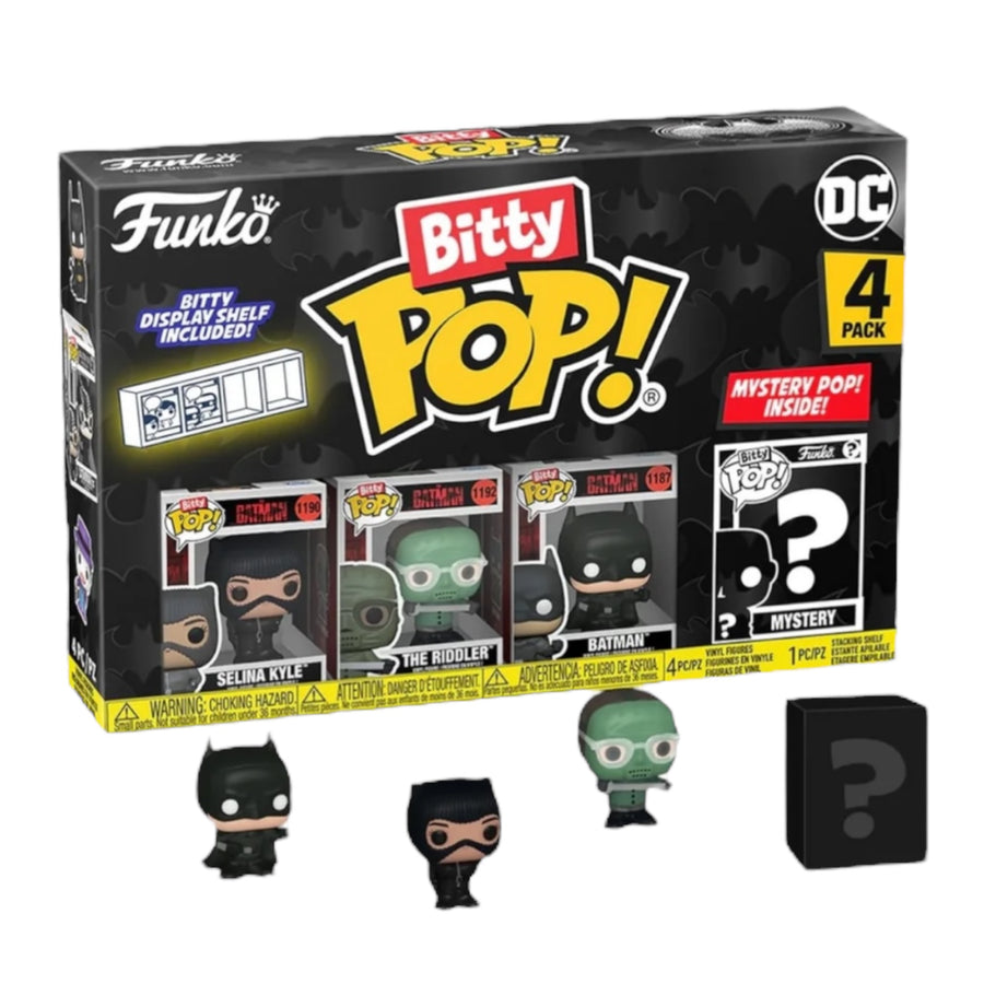 Bitty Funko Pop Batman 85th Catwoman 4 pack