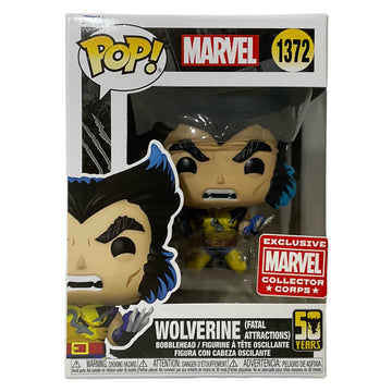 Marvel #1372 Wolverine (Fatal Attractions) Collector Corps Exclusive Funko Pop