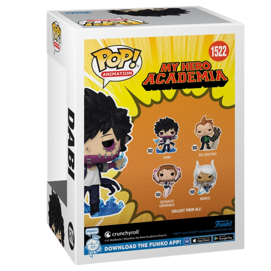 My Hero Academia #1522 Dabi GITD GameStop Exclusive Funko Pop