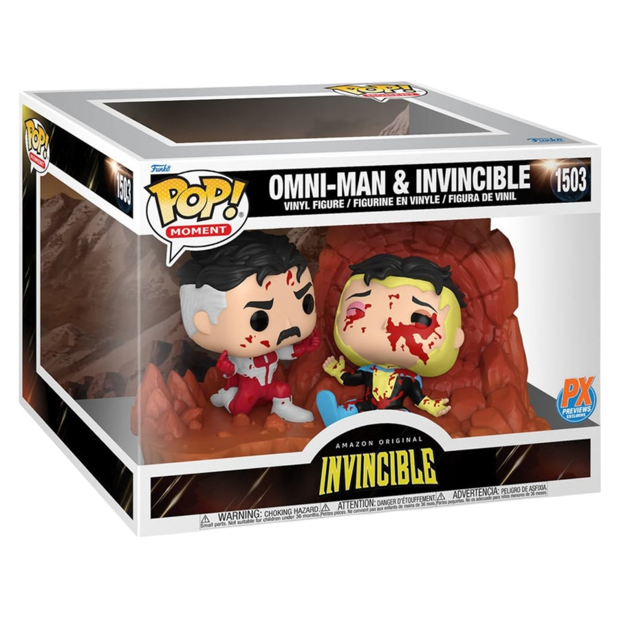 Invincible #1503 Omni-Man & Invincible PX Exclusive Funko Pop Moment