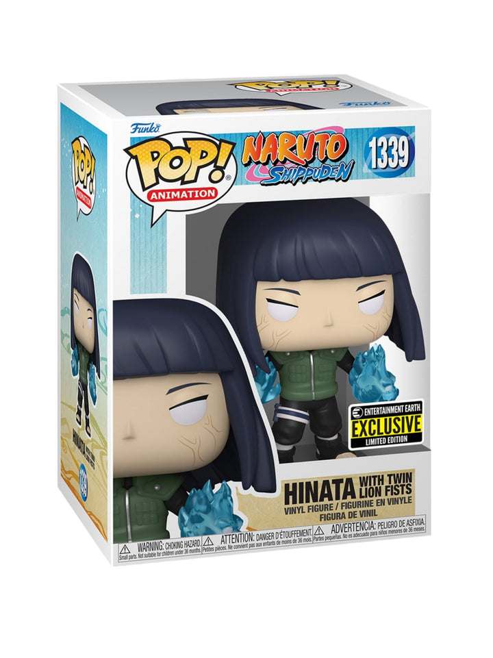 Naruto #1339 Hinata With Twin Lion Fists Entertainment Earth Funko Pop