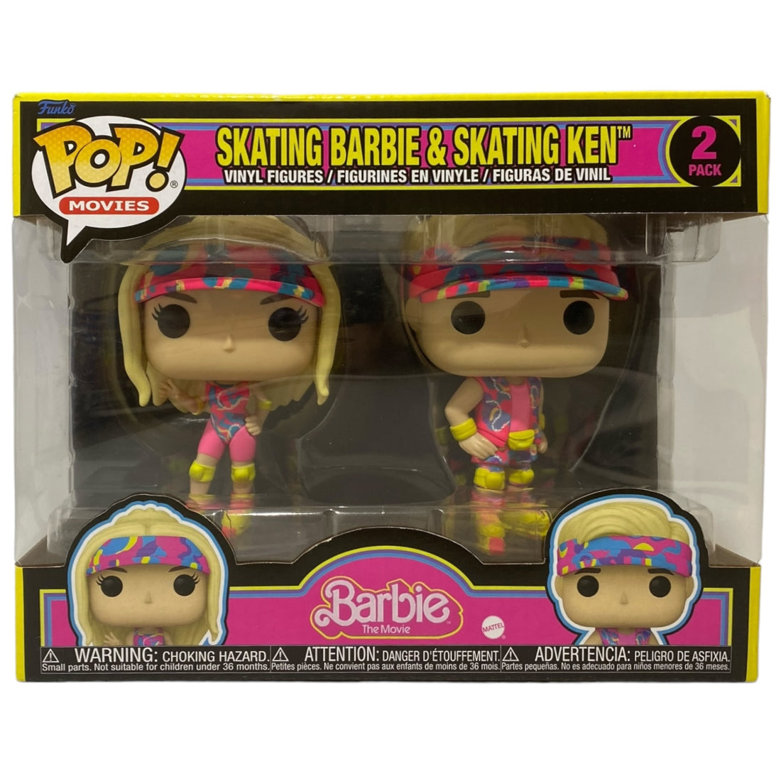 Skating Barbie & Skating Ken 2 Pack Funko Pop