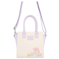 Loungefly My Melody & Flat Lavender Satchel Bag