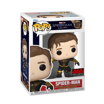 Marvel #1073 Unmasked Spider-Man AAA Anime Exclusive Funko Pop