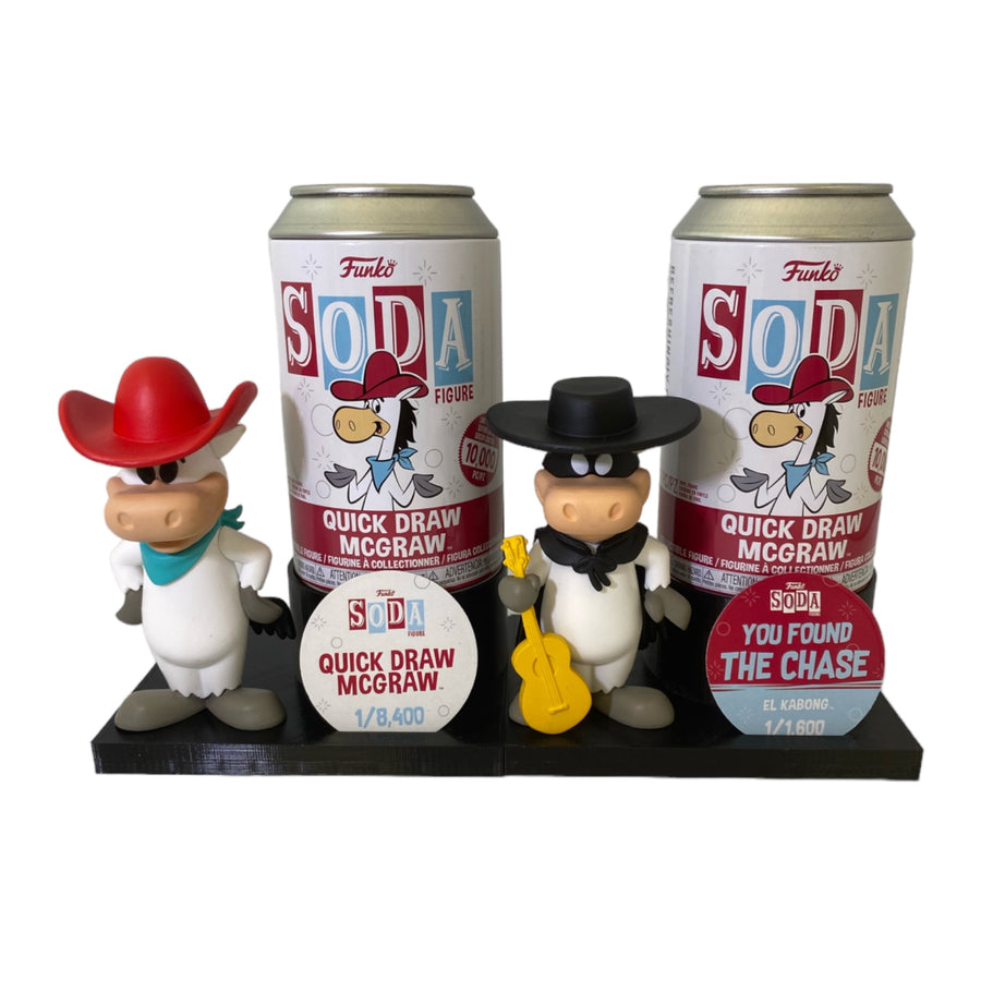 Funko Soda - Quick Draw Mcgraw - Common And Chase Set