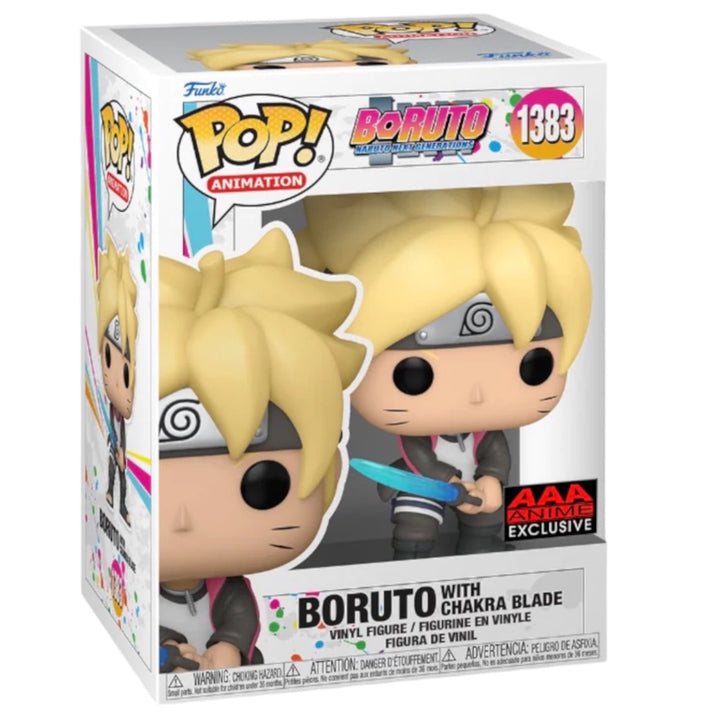 Boruto: Naruto Next Generations #1383 Boruto with Chakra Blade AAA Anime Exclusive Funko Pop Vinyl Figure