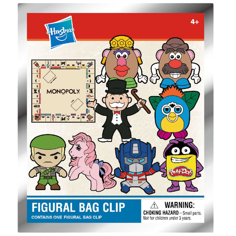 Hasbro Brands 3D Foam Bag Clip 