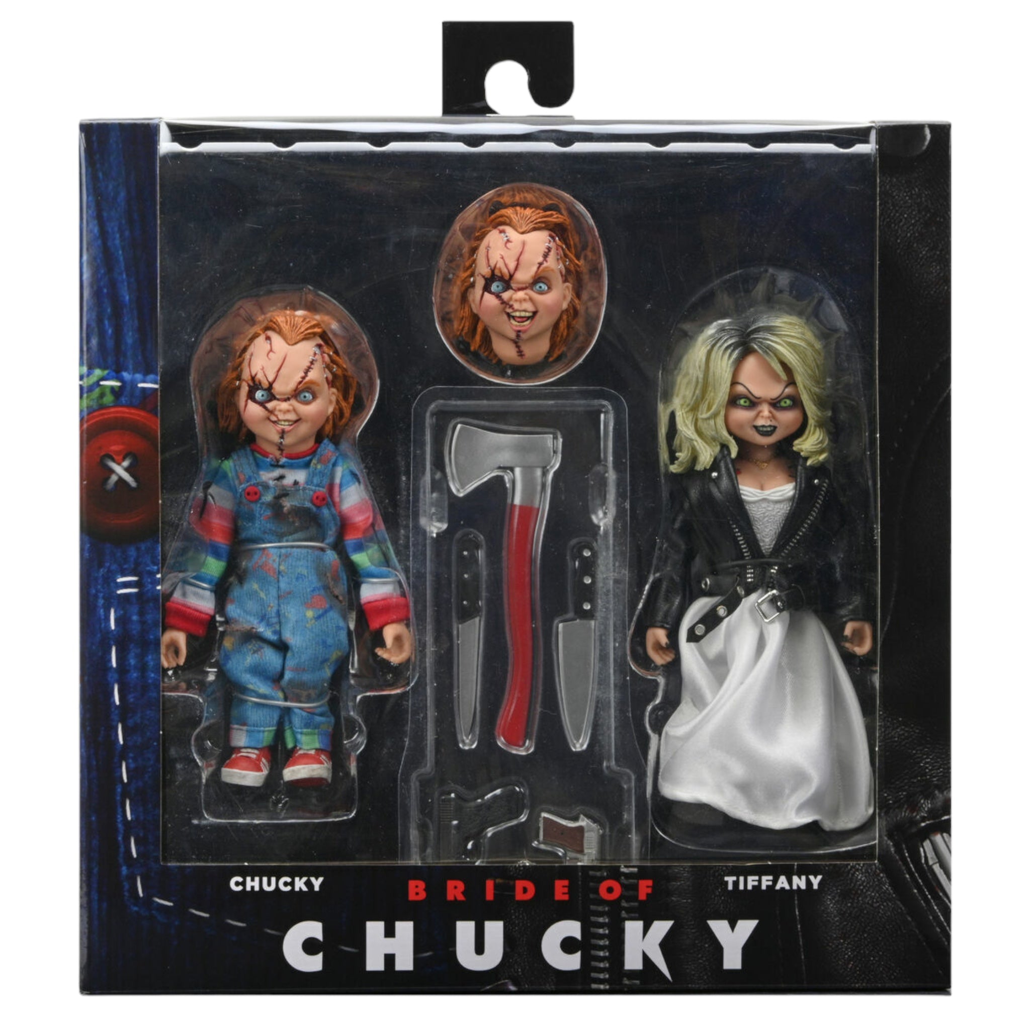 Neca Bride Of Chucky - Chucky And Tiffany 2 Pack – DJ Collectibles