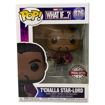 Marvel #876 T’Challa Star-Lord Special Edition Funko Pop