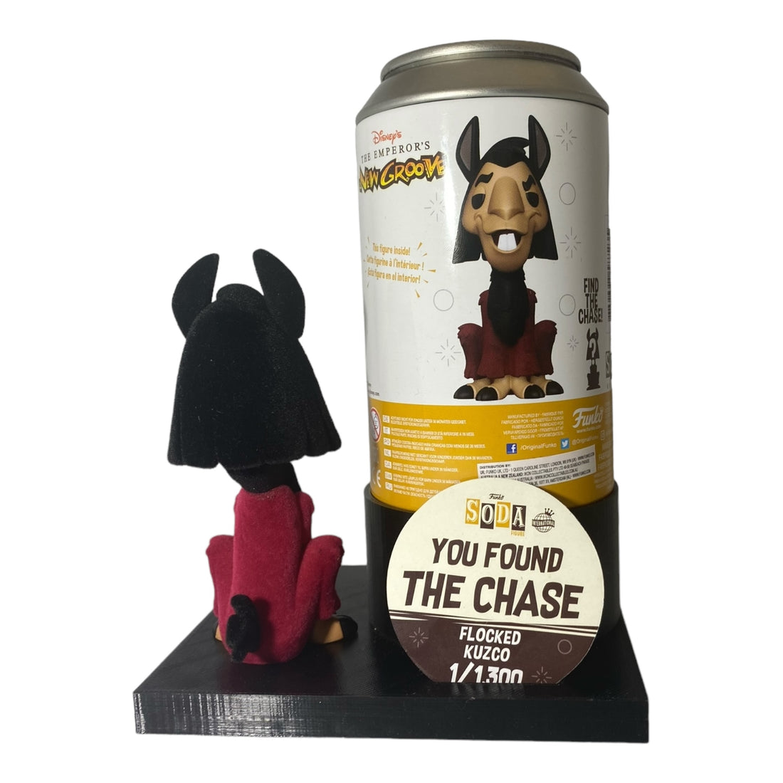 Funko Soda Kuzco International Chase Figure (Imperfect Tin)