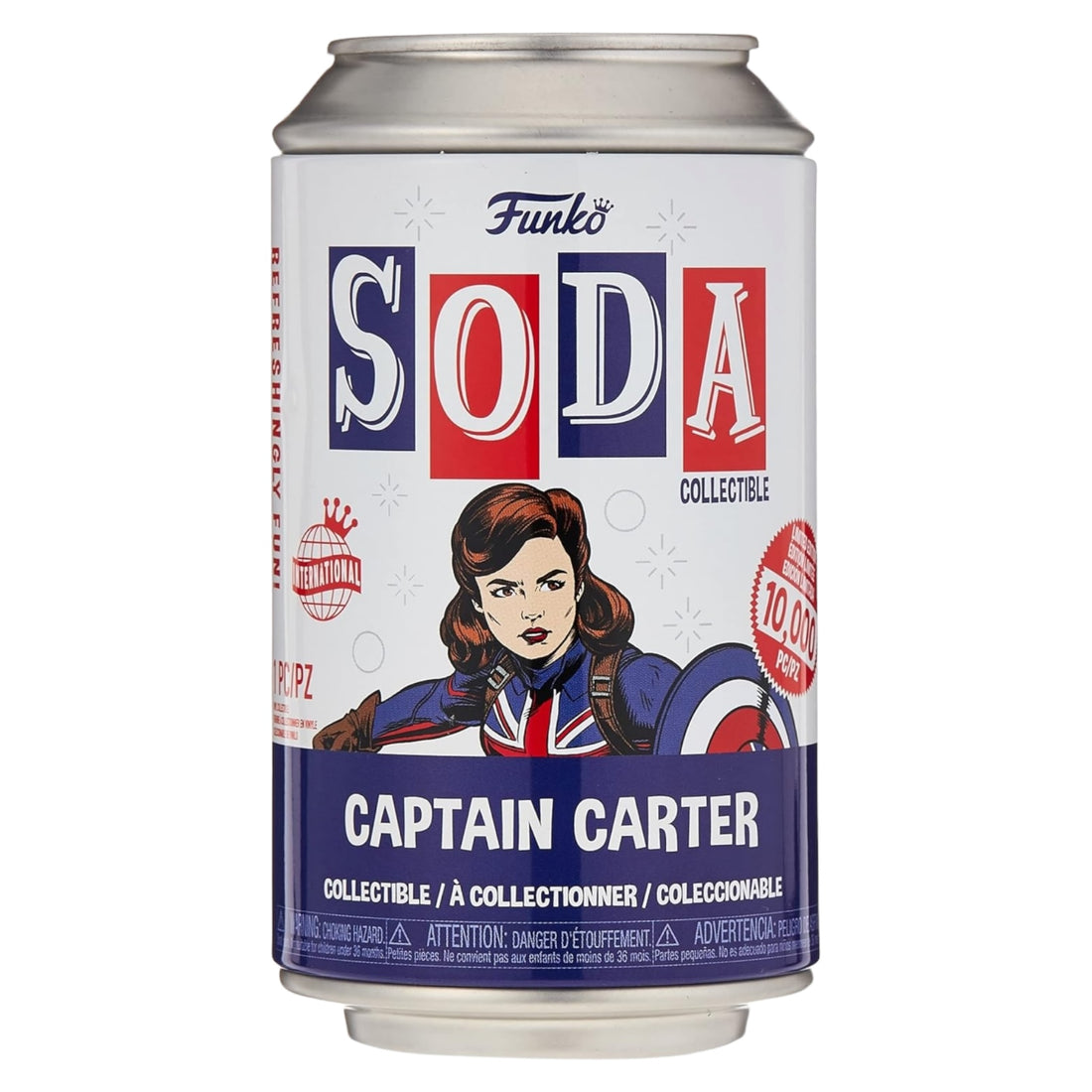 Funko Soda Captain Carter Chance Of Chase Figure