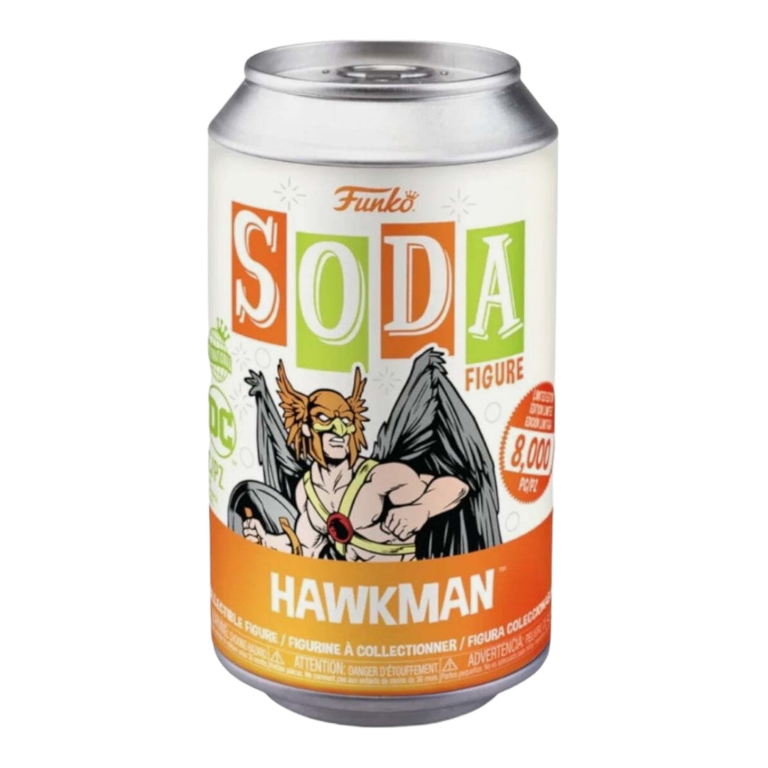 Funko Soda Hawkman Chance Of Chase Figure