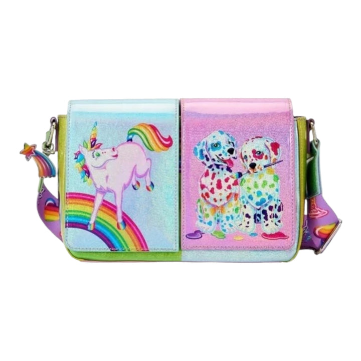 Loungefly Lisa Frank Colour Block Crossbody