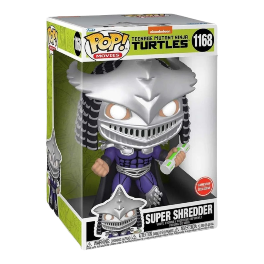 TMNT #1168 Super Shredder Gamestop Exclusive Jumbo Funko Pop 