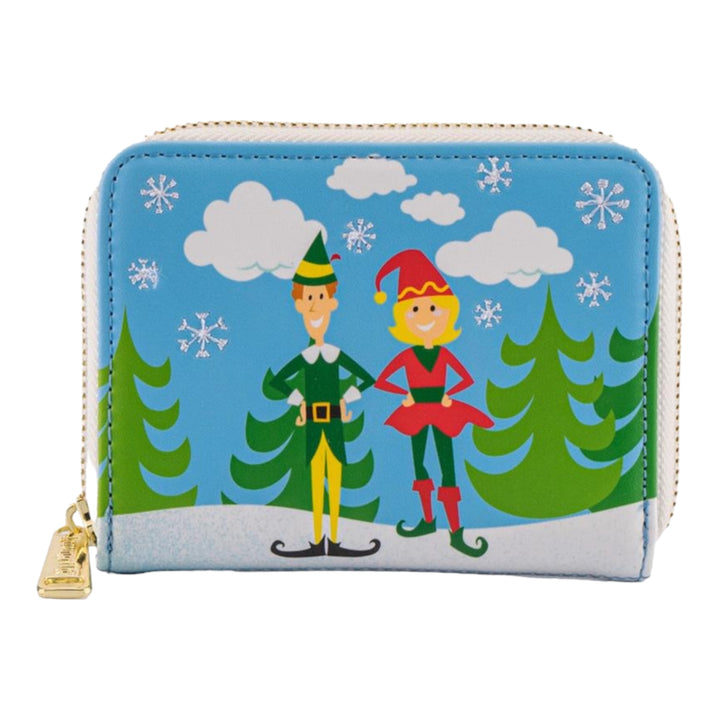 Loungefly Elf Buddy And Friends Zip around Wallet