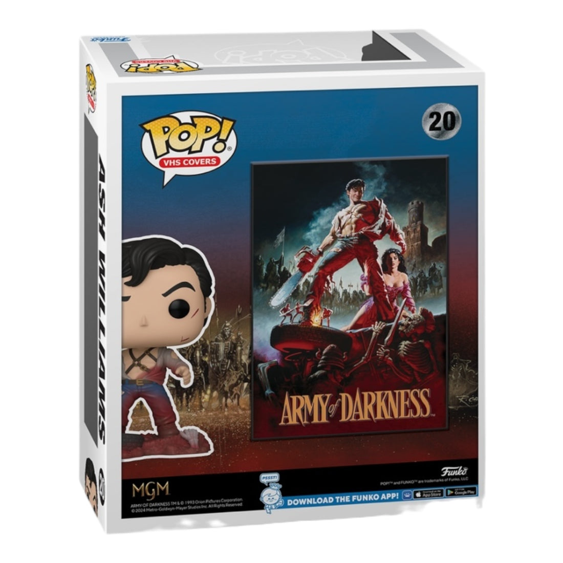 Army Of Darkness Ash Williams GameStop Exclusive Funko Pop DVD Cover Preorder