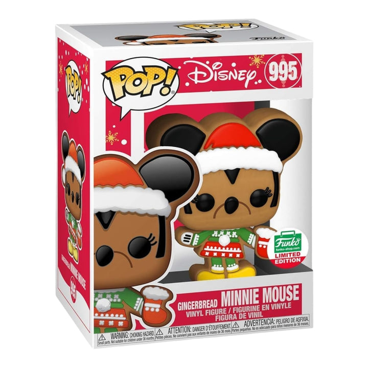 Disney #995 Gingerbread Minnie Mouse Funko Limited Edition Funko Pop