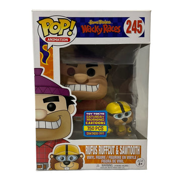 Wacky Races #245 Rufus Ruffcut & Sawtooth 2017 San Diego 750pcs (Imperfect Box)