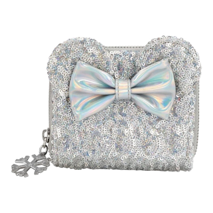 Loungefly Minnie Mouse Sequin Holographic Wallet