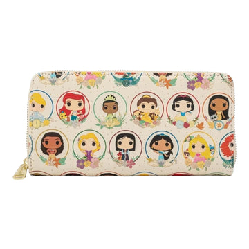 Pop! By Loungefly Disney Princess Circles Zip Around Wallet