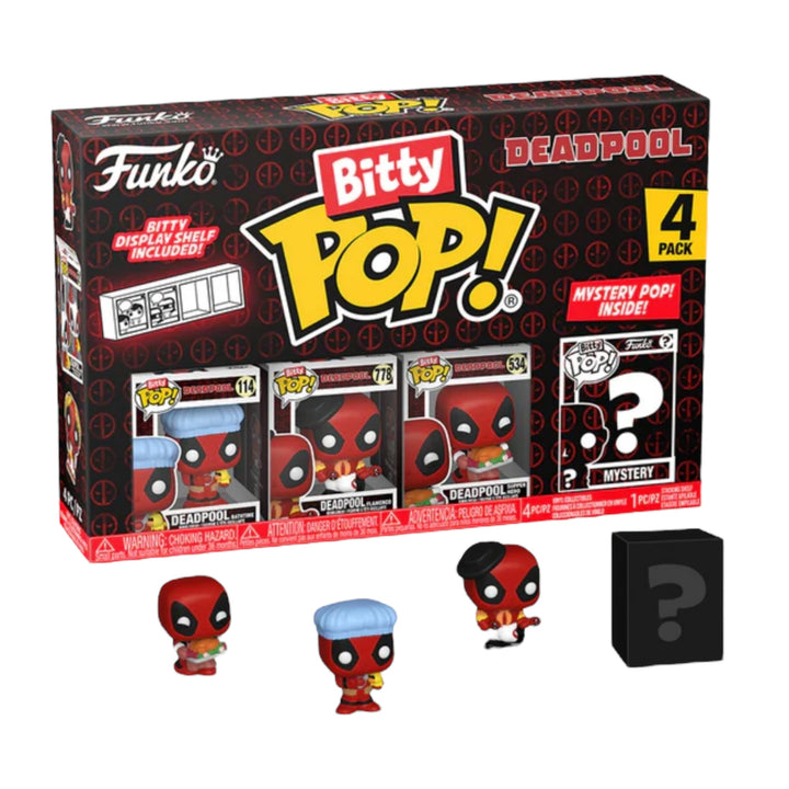 Funko Bitty Pop! Deadpool 4 Pack Series 2