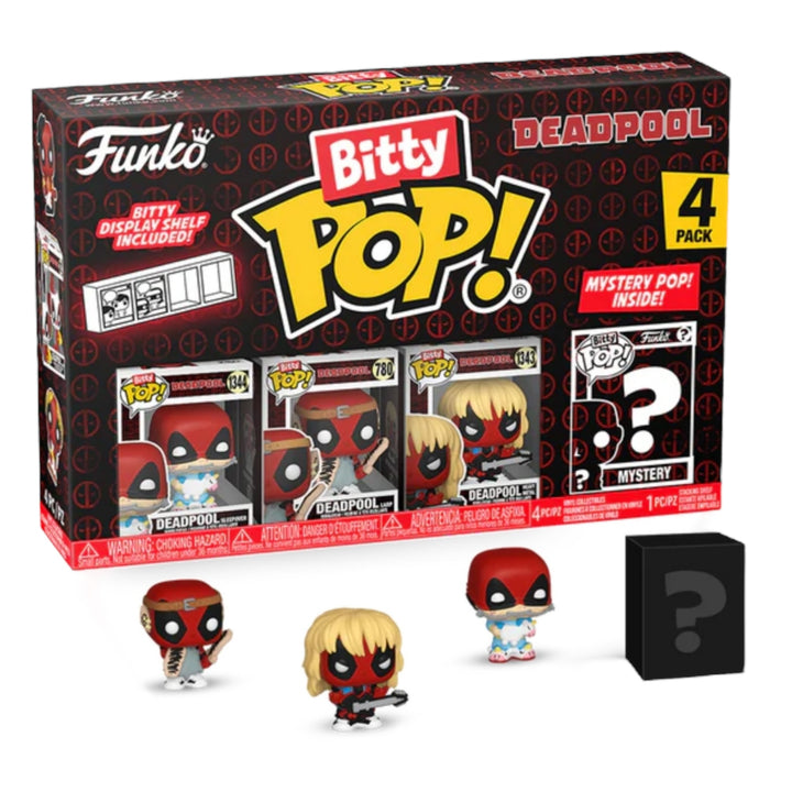 Funko Bitty Pop! Deadpool 4 Pack Series 4