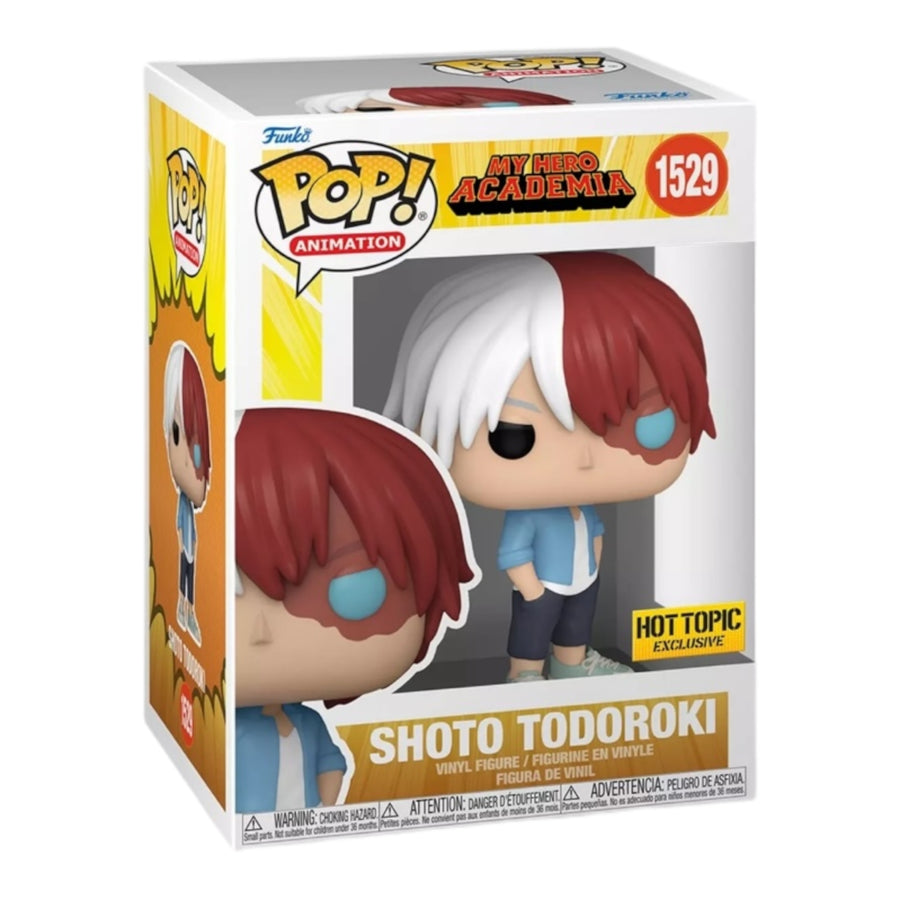 My Hero Academia #1529 Shoto Todoroki Hot Topic Exclusive Funko Pop (Imperfect Box)