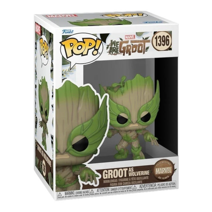 Marvel #1396 Groot As Wolverine Funko Pop