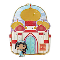 Loungefly Aladdin 30th Anniversary Palace Mini Backpack & Jasmine Diamond Pop! Bundle (LE 3000)