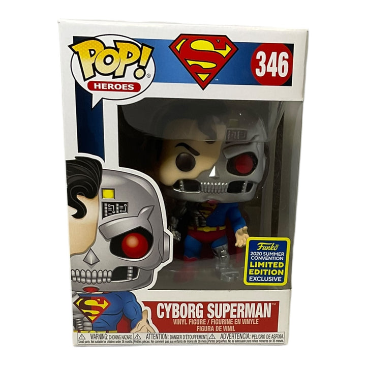 DC #346 Cyborg Superman 2020 Summer Con Exclusive Funko Pop