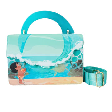 Loungefly Disney Moana Ocean Wave Handle Crossbody